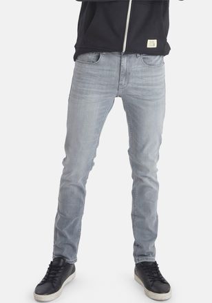 Blend Slim-fit-Jeans BLEND JET MULTIFLEX, Herren, Gr. 28, L&auml;nge 30, grau (denim grau), Denim/Jeans, Obermaterial: 91% Baumwolle, 7% Polyester, 2% Elasthan, 