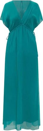 Pinko Pinko, Kleedjes, Dames, Groen, L, Polyester, Garcina Jurk