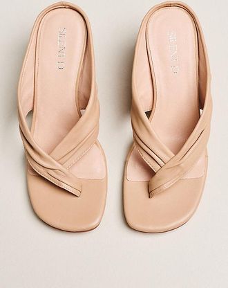 Silent D Febbe Thong Wedge Heels