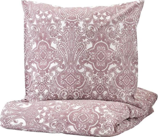 IKEA JÄTTEVALLMO IKEA Bettwäscheset in rosa; 100% Baumwolle; 2-teilig; (140x200/80x80cm) ab 39,90 €