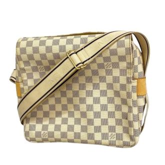 Louis Vuitton Pre-owned Cross Body Bags, female, White, Size: ONE SIZE Pre-owned Naviglio Shoulder Bag