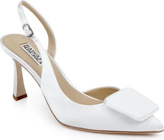 Badgley Mischka Womens Graciella slingback pumps Women
