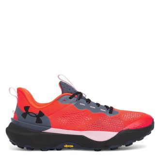 Under Armour Mens Infinity Pro Trail Lace-Up Sneakers in Red - Size UK 8.5