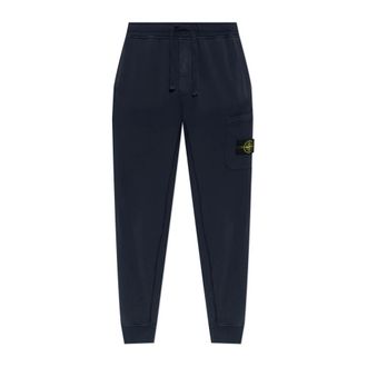 Stone Island Heren, Broeken, Blauw, Maat: M Katoen
