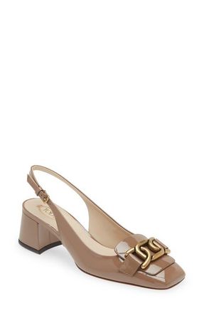 Tod's Kate Slingback Pump in Creta Chiaro at Nordstrom, Size 38.5