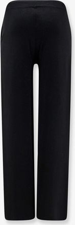 Hev&ograve; Mens Trousers Viscose Blend Black