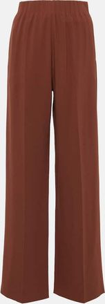 FFORME Maud high-rise lame wide-leg pants