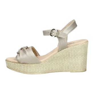 Nero Giardini Wedges, female, Gray, 5 UK, Wedge Sandal