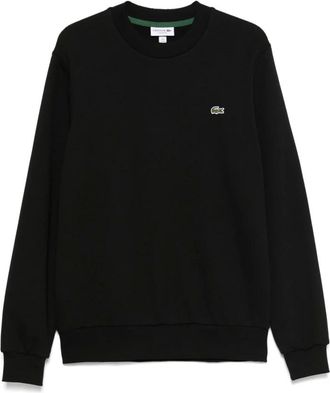 Lacoste Heren, Sweatshirts & Hoodies, Zwart, Maat: S