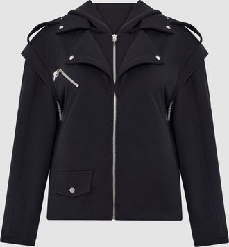 PRITCH Biker Hoodie Black