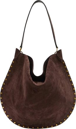 Isabel Marant Soft Hobo Bag with Metallic Stud Accents