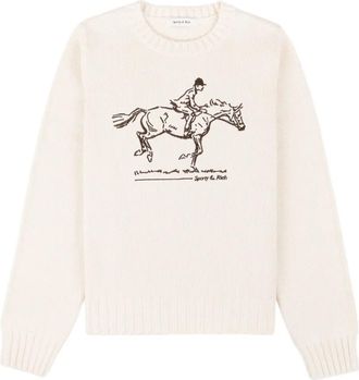 Sporty & Rich Maglione a girocollo - Toni neutri