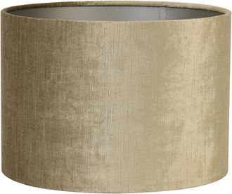 Light & Living Pantalla De L&aacute;mpara - Gemstone - Dorado - Textil - Light&living