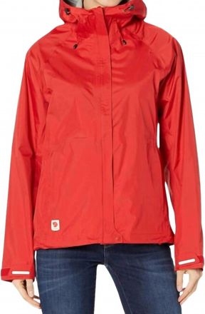 Fj&auml;llr&auml;ven High Coast Hydratic Jacket In True Red