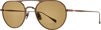 Garrett Leight BENNY J SUN BBZ/SFPMP Mens Sunglasses Brown Size 51