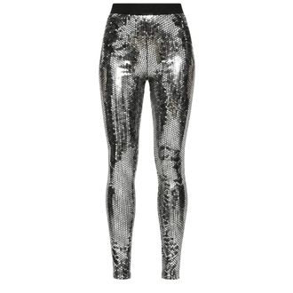 Dolce & Gabbana Leggings - - Trousers - Donna - Grigio - S