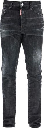 Dsquared2 Cool Guy Jeans - Heren - Slim Fit Jeans - Zwart - S - Katoen - Jeans