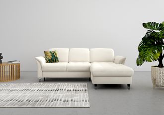 Sit&more Ecksofa »Maggiore L-Form« wahlweise mit Kopfteilverstellung, Bettfunktion und Bettkasten