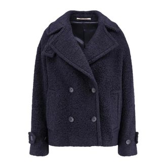 Tagliatore Peacoat Sheila - - Coats - Donna - Blu - XL