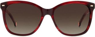 Carolina Herrera HER 0137/S K4G/HA Womens Sunglasses Burgundy Size 54