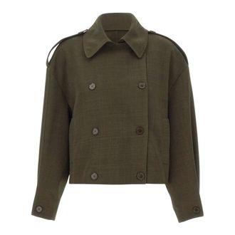 Kaos Mujer, Chaquetas, Verde, Talla: XS