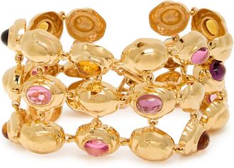 Joanna Laura Constantine Statement 18kt Gold-plated Bracelet - One Size