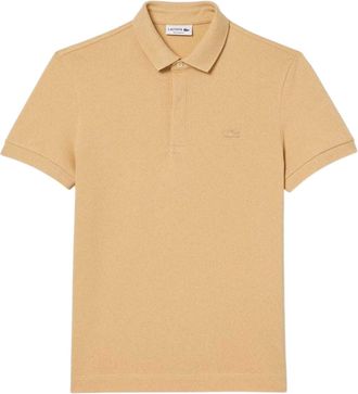 Lacoste Polo-shirt voor heren van Paris Stretch (Beige)