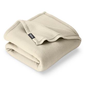 Bare Home Lightweight Polar Fleece Blanket in Oyster at Nordstrom, Size King
