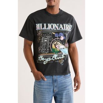 Billionaire Boys Club To the Moon Graphic T-Shirt in Black at Nordstrom Rack, Size X-Large