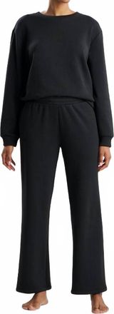 Natori Nova Straight Leg Pants In Black
