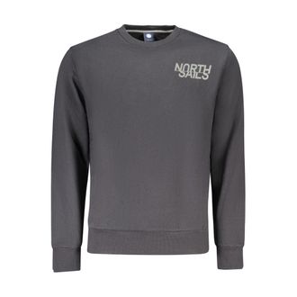 North Sails Zwarte Katoenen Sweatshirt voor Mannen