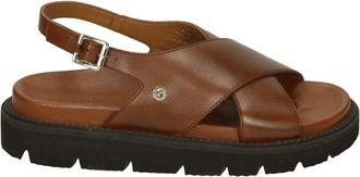 Copenhagen Shoes Schoenen, Dames, Bruin, 37 EU, Leer, Summertime Cs 9011