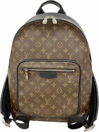 Louis Vuitton Black Brown Backpack (Pre-Owned)