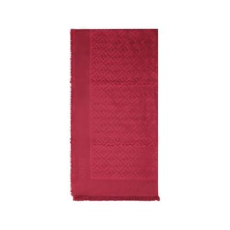 Fendi Scialle FF - female - Fendi - Silk Scarves - Red - ONE SIZE - Accessories