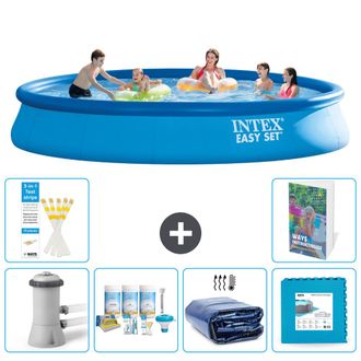 Intex Piscina Easy Set Redonda - 457x84 Cm - 7-piezas S188