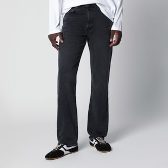 Jeanerica Black vintage-effect Casual jeans
