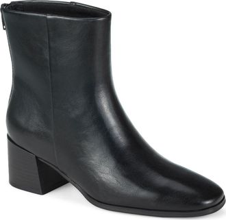 BareTraps Walless Faux Leather Bootie in Black at Nordstrom, Size 6.5