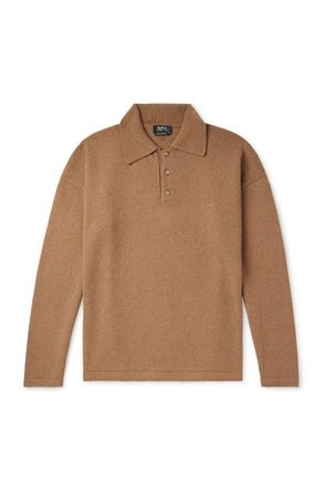 A.P.C. Manuel Wool Polo Shirt