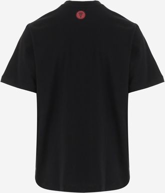 Icecream Mens Cotton T-Shirt With Logo Black T-Shirts And Polos