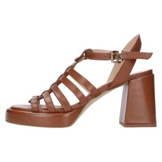 Janet & Janet Dames, Schoenen, Bruin, Maat: 41 EU