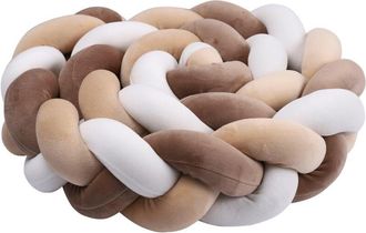 OEM Almohada Decorativa, Almohada Decorativa Trenzada Suave, Disponible Para Sof&aacute; (rosa, Blanco, Azul, 14 + 35 + 69, 100 Cm)