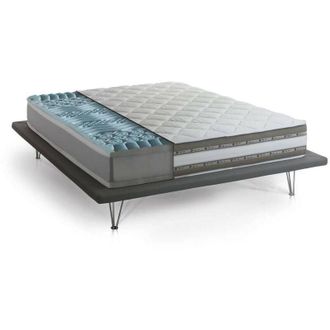Talamo Italia Talamo Italia - Dmora - Materasso matrimoniale Dmirant, Materasso in Memory Foam e Gel a 9 zone differenziate, 100% Made in Italy, Anti acaro e