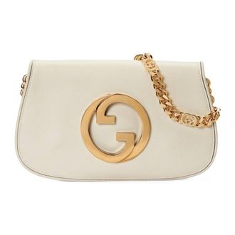 Gucci Tassen, Dames, Wit, ONE Size, Leer, Horloges