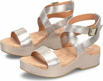 Kork-ease Womens Yadira Sandal In Gold