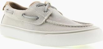 Sperry Top-Sider Mens Sperry Helm 2-Eye Textile Mens Grey Boat Shoes - Size: 11
