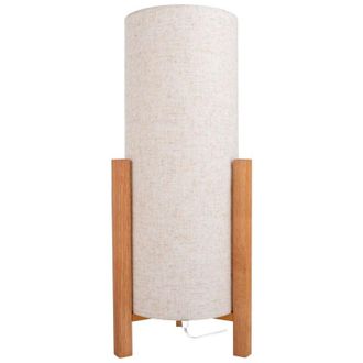 Näve Naeve MATILDA Lámpara de mesa cilíndrica Nature de 52 cm, 1 bombilla E27