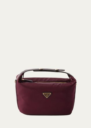 Prada Cherie Mini Re-Nylon Top-Handle Bag