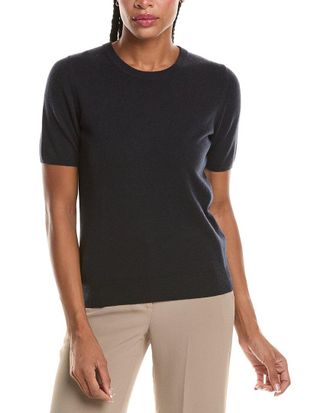 N.Peal N. PEAL Milly 100% Cashmere Classic T-Shirt