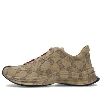 Gucci Run Sneaker Beige Ebony Monogram 721116-AABEB-9742