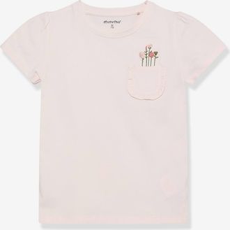 Minymo T-Shirt mit Puff&auml;rmeln M&auml;dchen MINYMO hellrosa